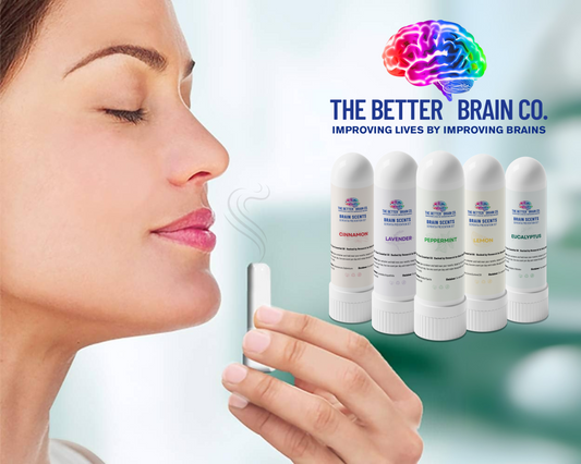 Brain Scents Inhaler 5-Pack – Natural Brain & Memory Support (Lasts 6 Months)